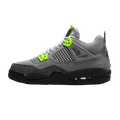 Air Jordan 4 Retro SE GS 'Neon 95' — UK 13.5 | EU 32 | US 1Y — Front View