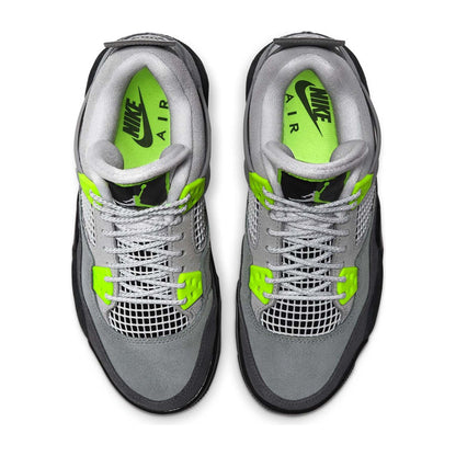 Air Jordan 4 Retro SE GS 'Neon 95' — UK 13.5 | EU 32 | US 1Y — Back View