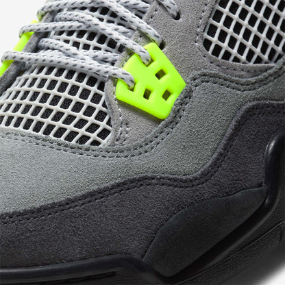 Air Jordan 4 Retro SE GS 'Neon 95' — UK 13.5 | EU 32 | US 1Y — Lifestyle View