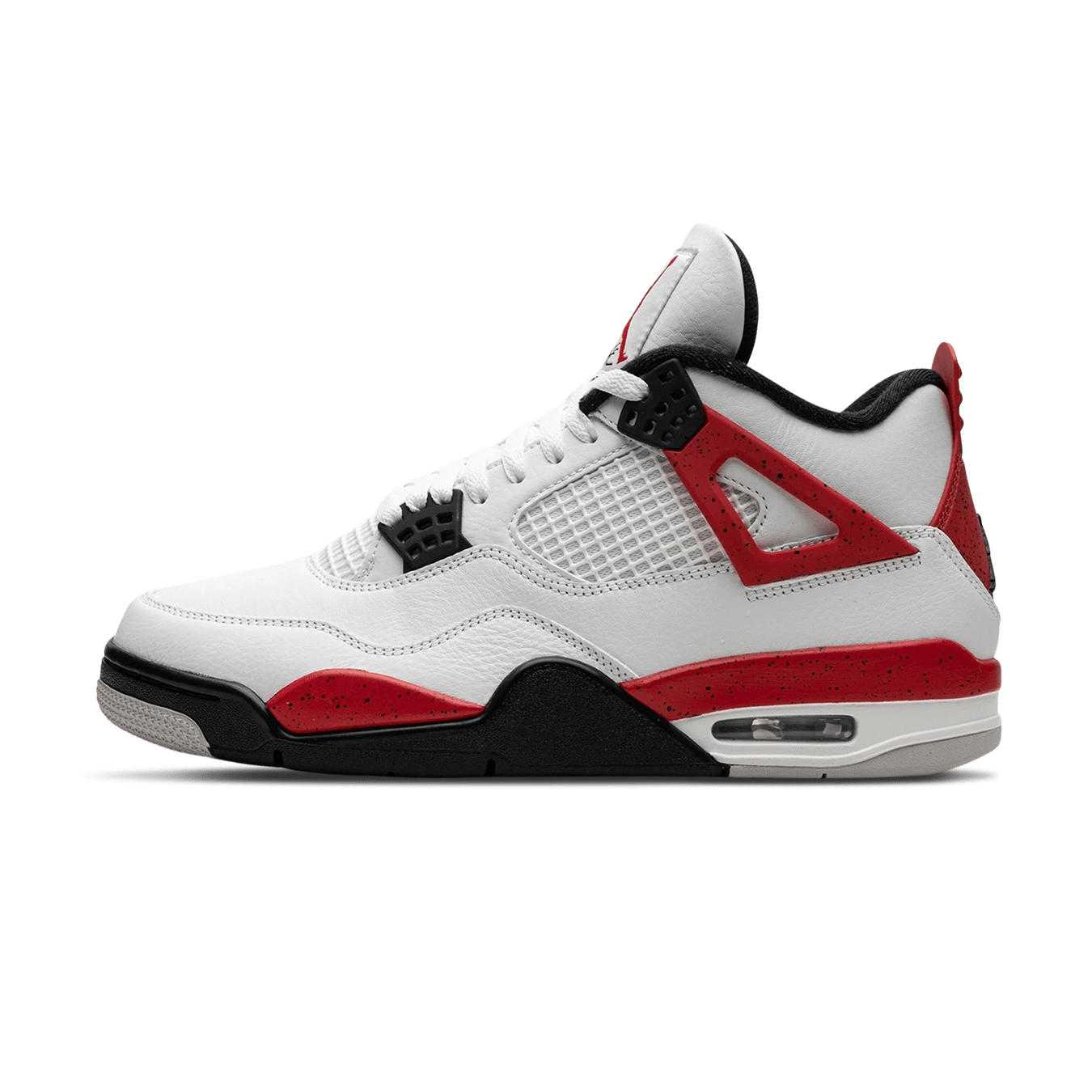 Air Jordan 4 Retro GS 'Red Cement' — 3 UK — Front View