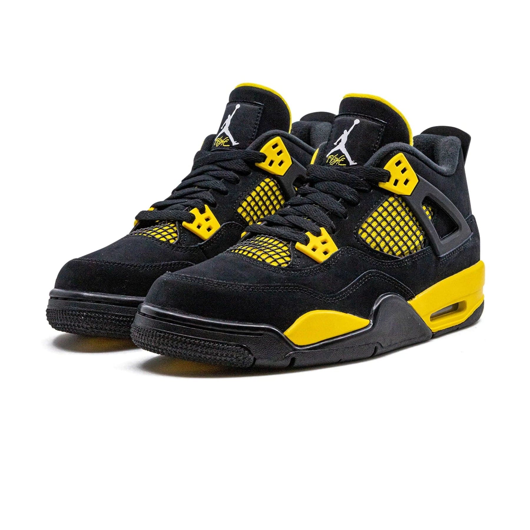 Air Jordan 4 Retro GS 'Thunder' 2023 — UK 13.5 | EU 32 | US 1Y — Side View