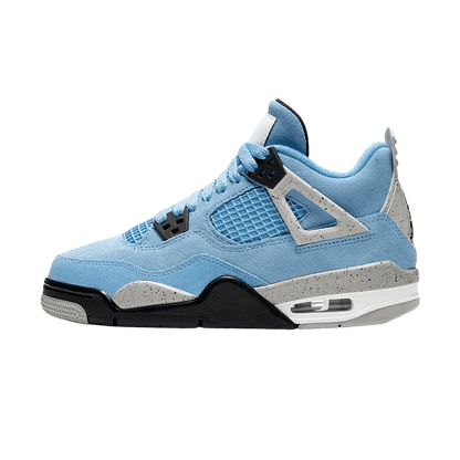Air Jordan 4 Retro GS 'University Blue' — UK 13.5 | EU 32 | US 1Y — Front View