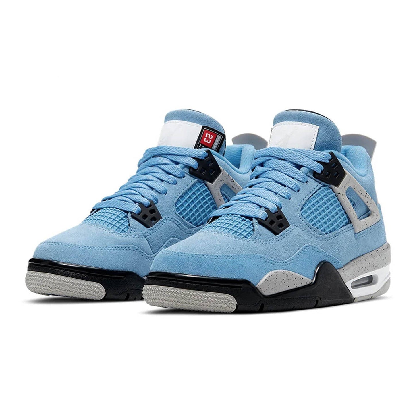 Air Jordan 4 Retro GS 'University Blue' — UK 13.5 | EU 32 | US 1Y — Back View