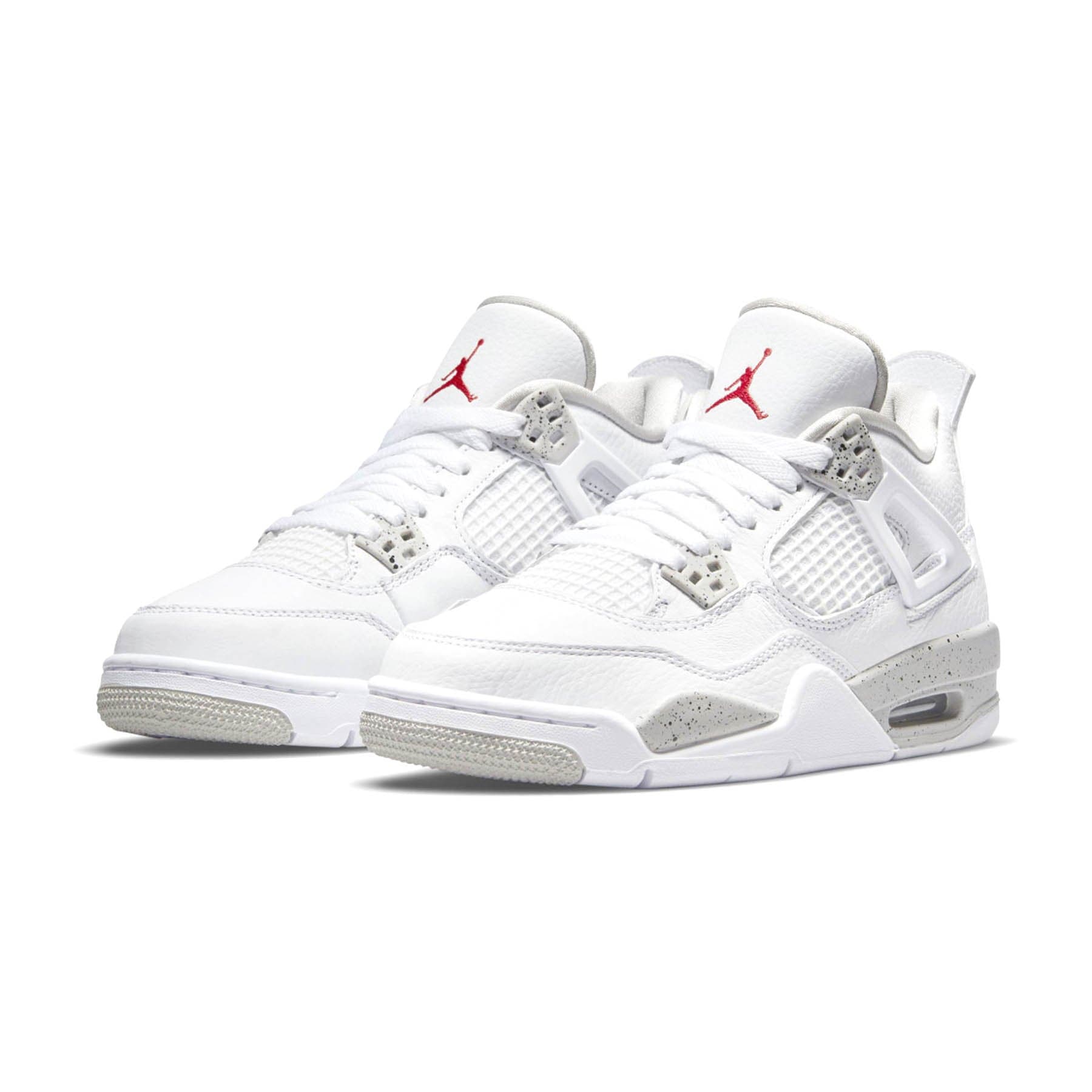 Air Jordan 4 Retro GS 'White Oreo' — UK 13.5 | EU 32 | US 1Y — Side View