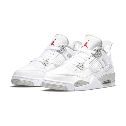 Air Jordan 4 Retro GS 'White Oreo' — UK 13.5 | EU 32 | US 1Y — Side View