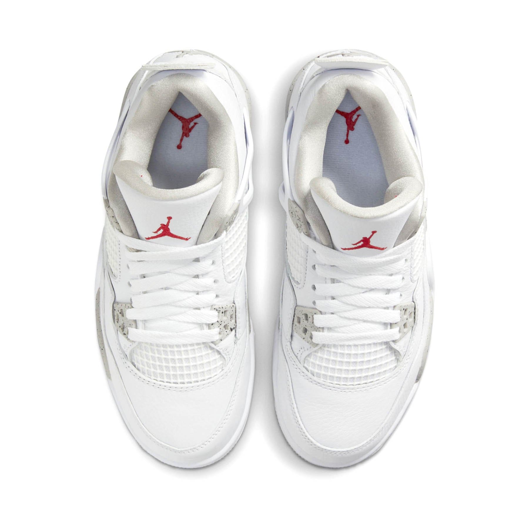 Air Jordan 4 Retro GS 'White Oreo' — UK 13.5 | EU 32 | US 1Y — Back View