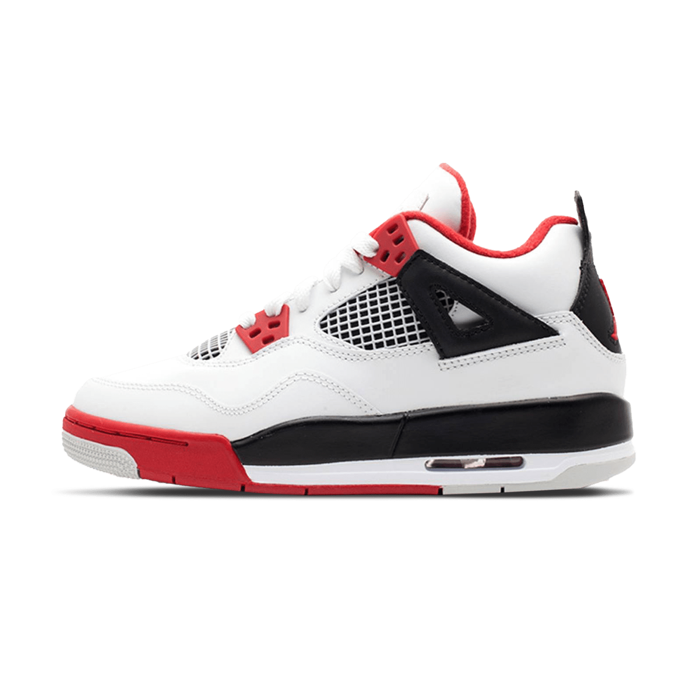 Air Jordan 4 Retro GS 'Fire Red' 2012 — UK 13.5 | EU 32 | US 1Y — Front View
