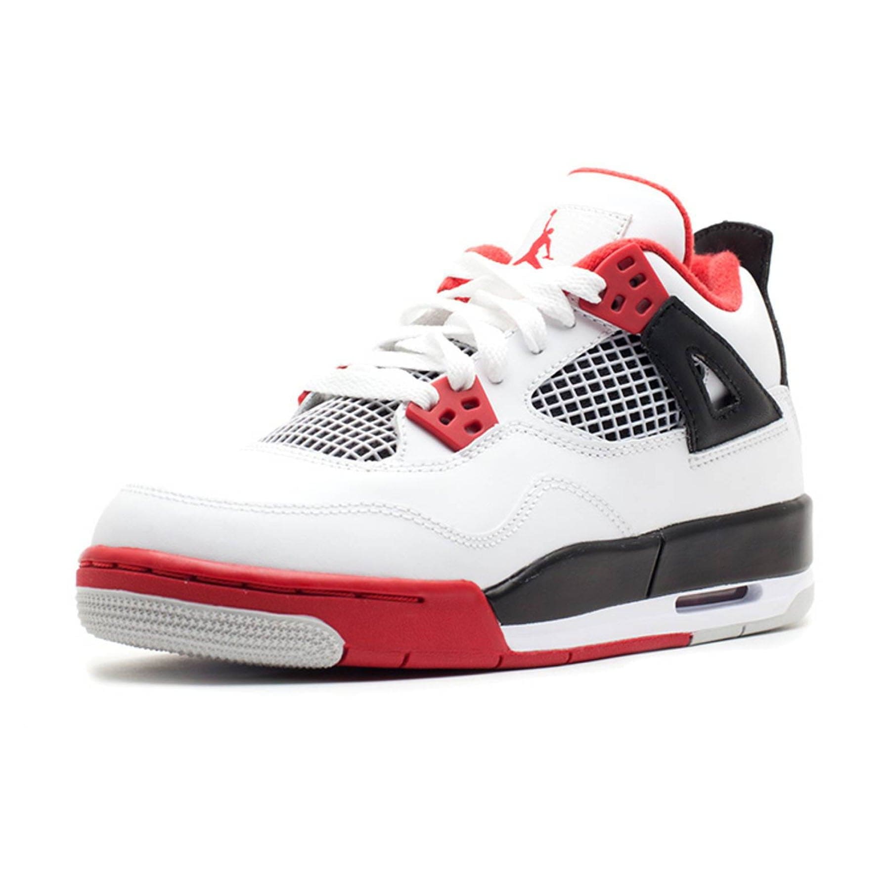 Air Jordan 4 Retro GS 'Fire Red' 2012 — UK 13.5 | EU 32 | US 1Y — Side View