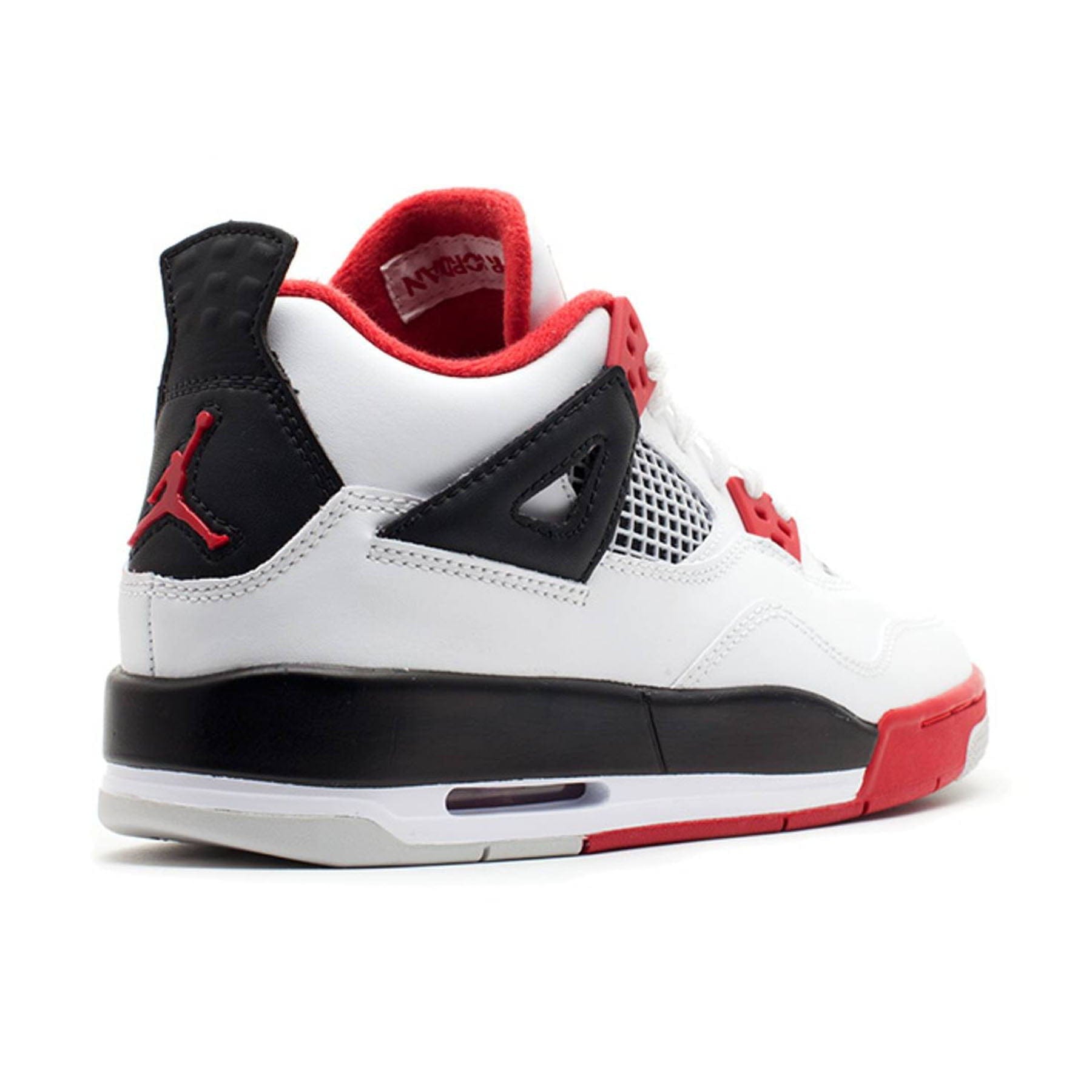 Air Jordan 4 Retro GS 'Fire Red' 2012 — UK 13.5 | EU 32 | US 1Y — Back View