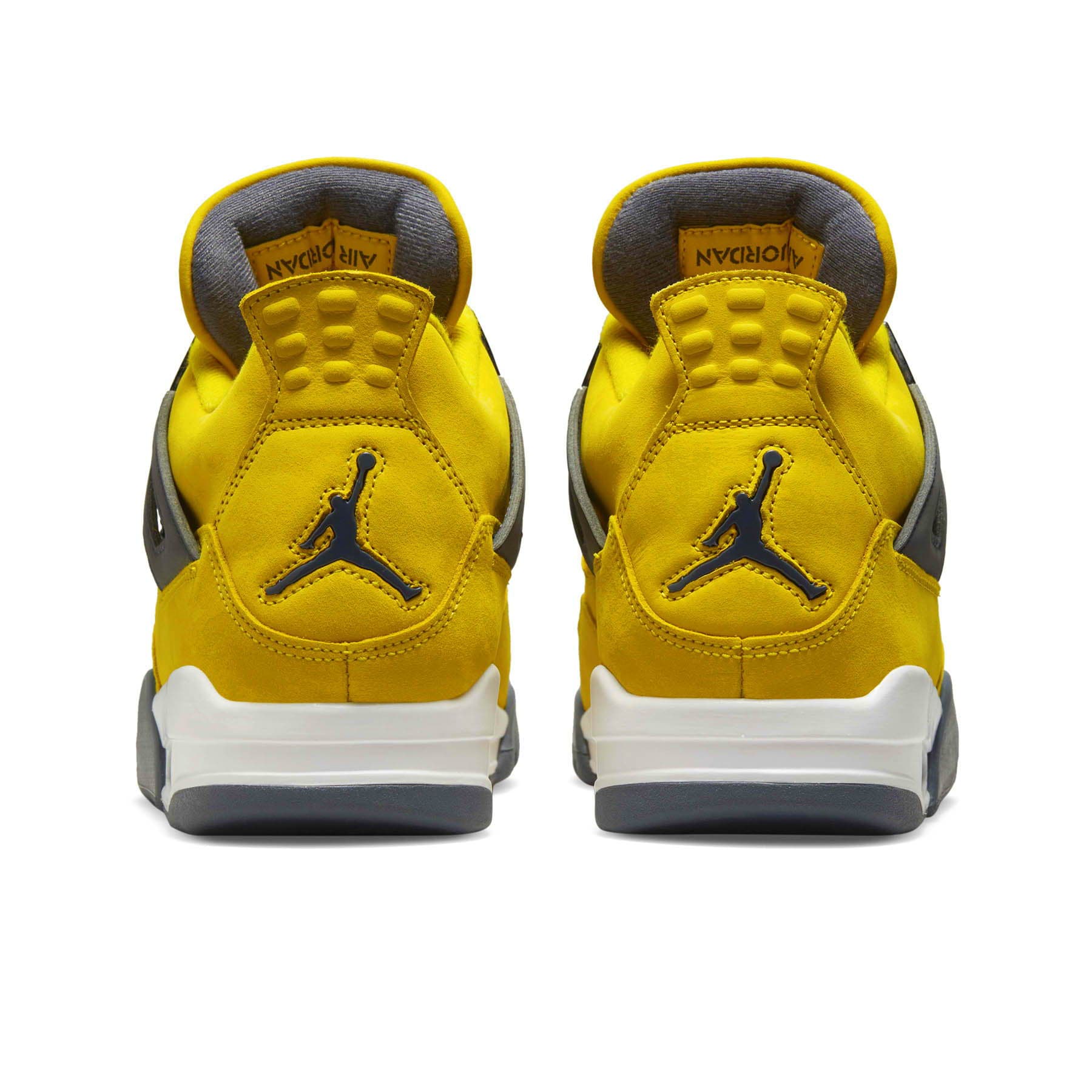 Air Jordan 4 Retro 'Lightning' 2021 — UK 3 | EU 35.5 | US 3.5 — Top View