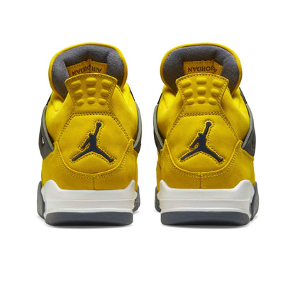 Air Jordan 4 Retro 'Lightning' 2021 — UK 3 | EU 35.5 | US 3.5 — Top View