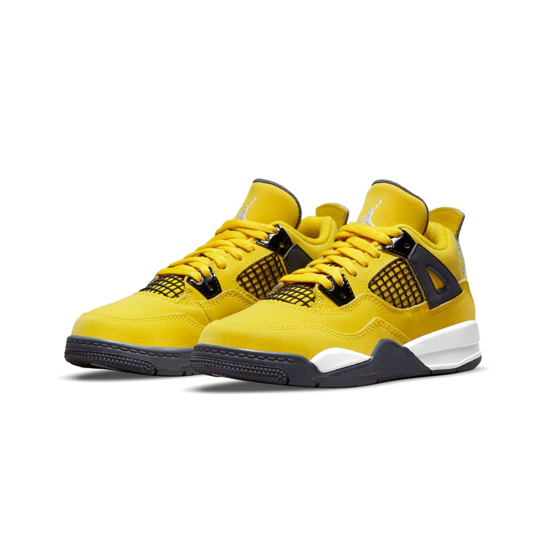 Air Jordan 4 Retro PS 'Lightning' 2021 — UK 10C | EU 27.5 | US 10.5C — Side View