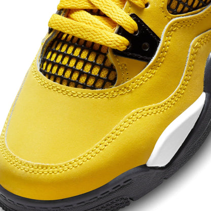 Air Jordan 4 Retro PS 'Lightning' 2021 — UK 10C | EU 27.5 | US 10.5C — Detail View