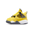 Air Jordan 4 Retro TD 'Lightning' 2021 — UK 0C | EU 15 | US 0C — Front View
