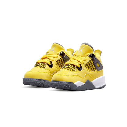 Air Jordan 4 Retro TD 'Lightning' 2021 — UK 0C | EU 15 | US 0C — Side View