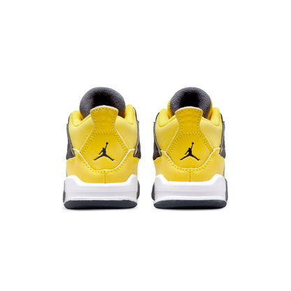 Air Jordan 4 Retro TD 'Lightning' 2021 — UK 0C | EU 15 | US 0C — Top View