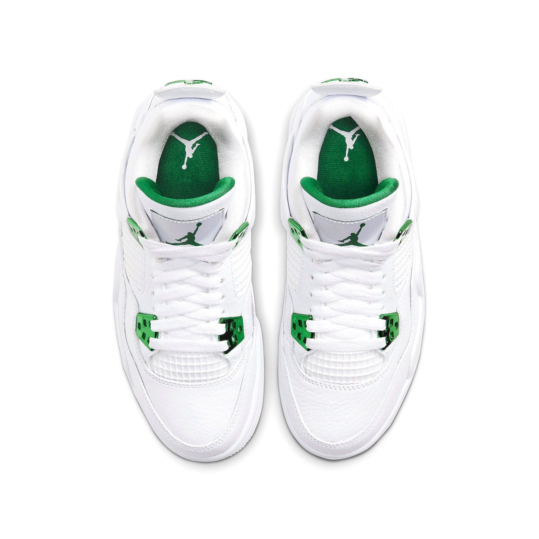 Air Jordan 4 Retro GS 'Green Metallic' — UK 13.5 | EU 32 | US 1Y — Back View