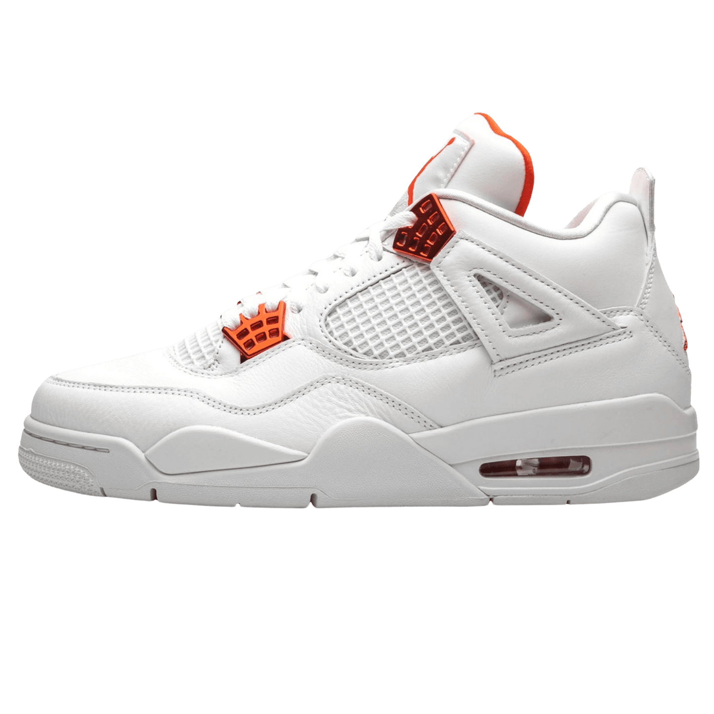 Air Jordan 4 Retro 'Orange Metallic' — UK 3 | EU 35.5 | US 3.5 — Front View