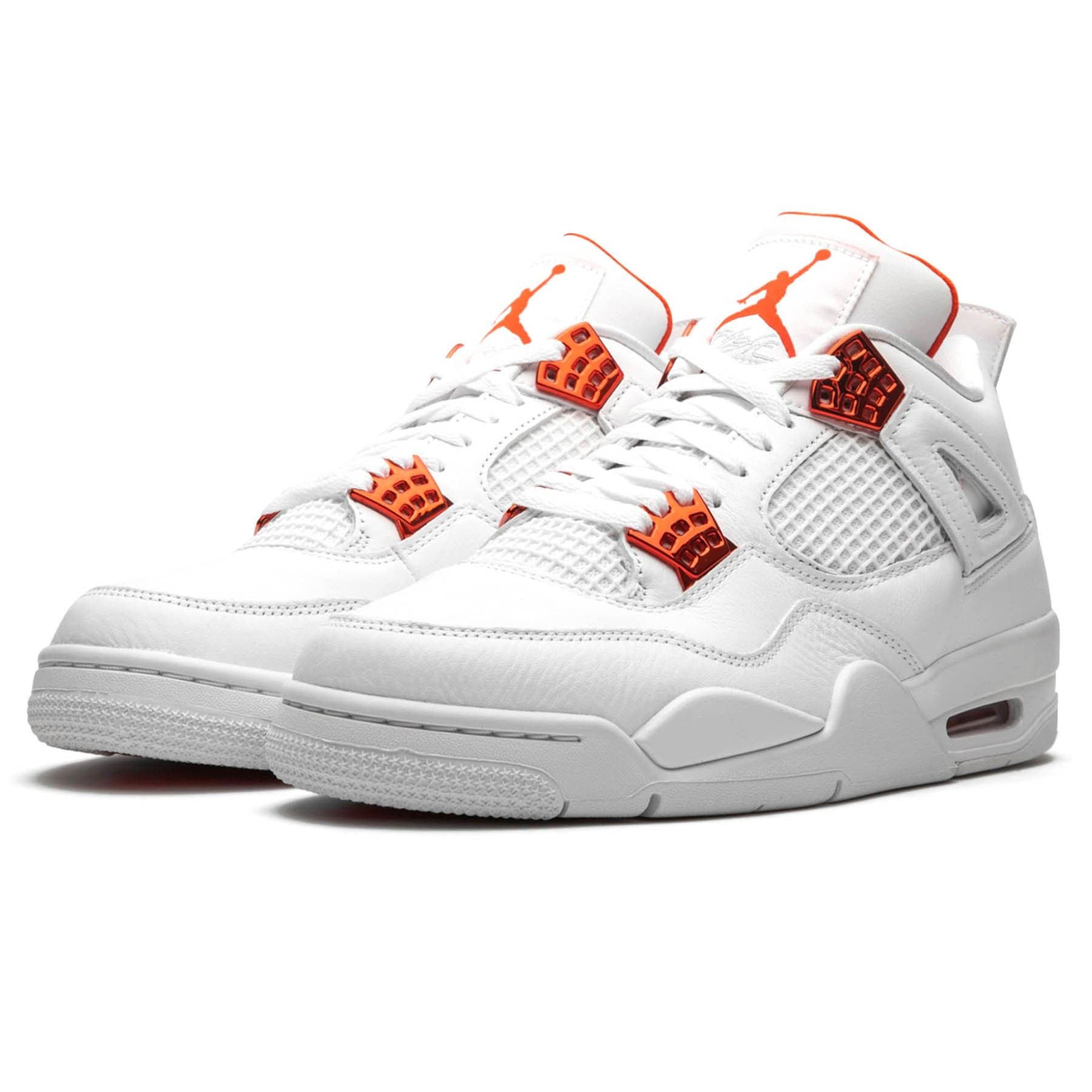 Air Jordan 4 Retro 'Orange Metallic' — UK 3 | EU 35.5 | US 3.5 — Side View