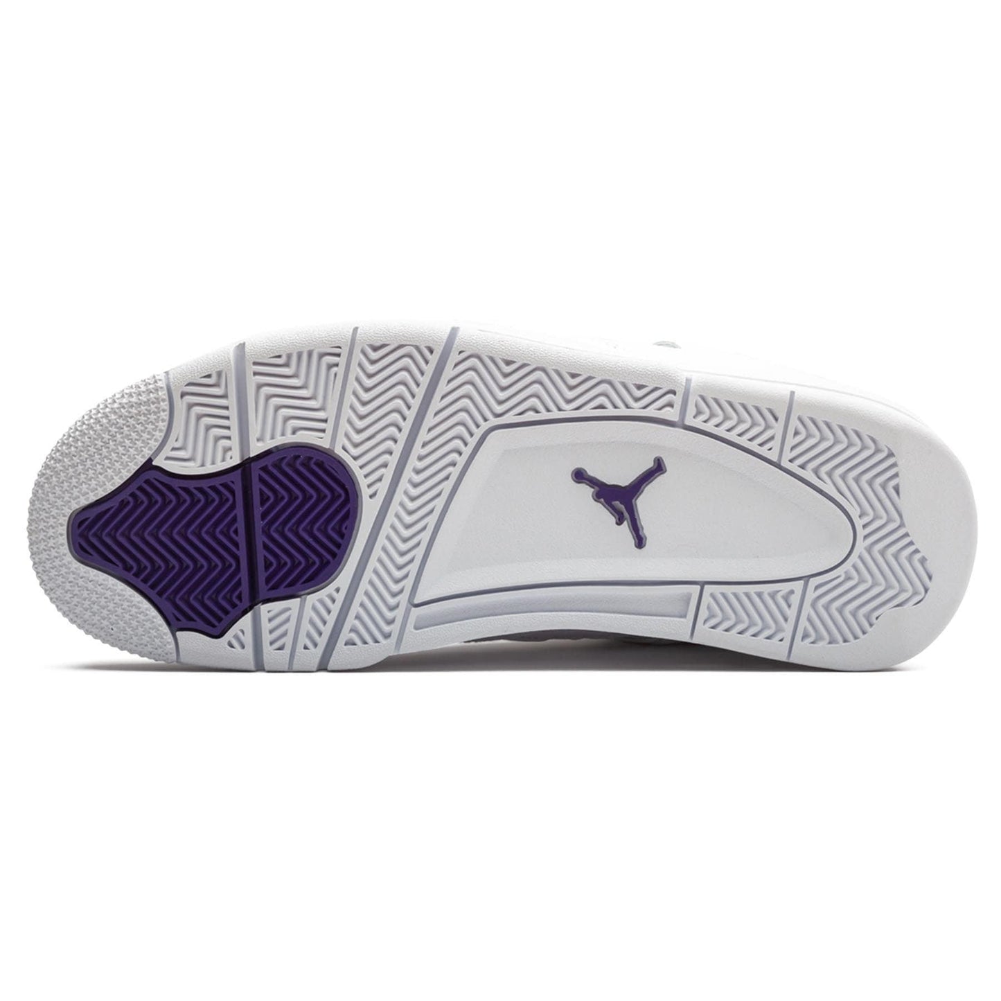 Air Jordan 4 Retro 'Purple Metallic' — UK 3 | EU 35.5 | US 3.5 — Detail View