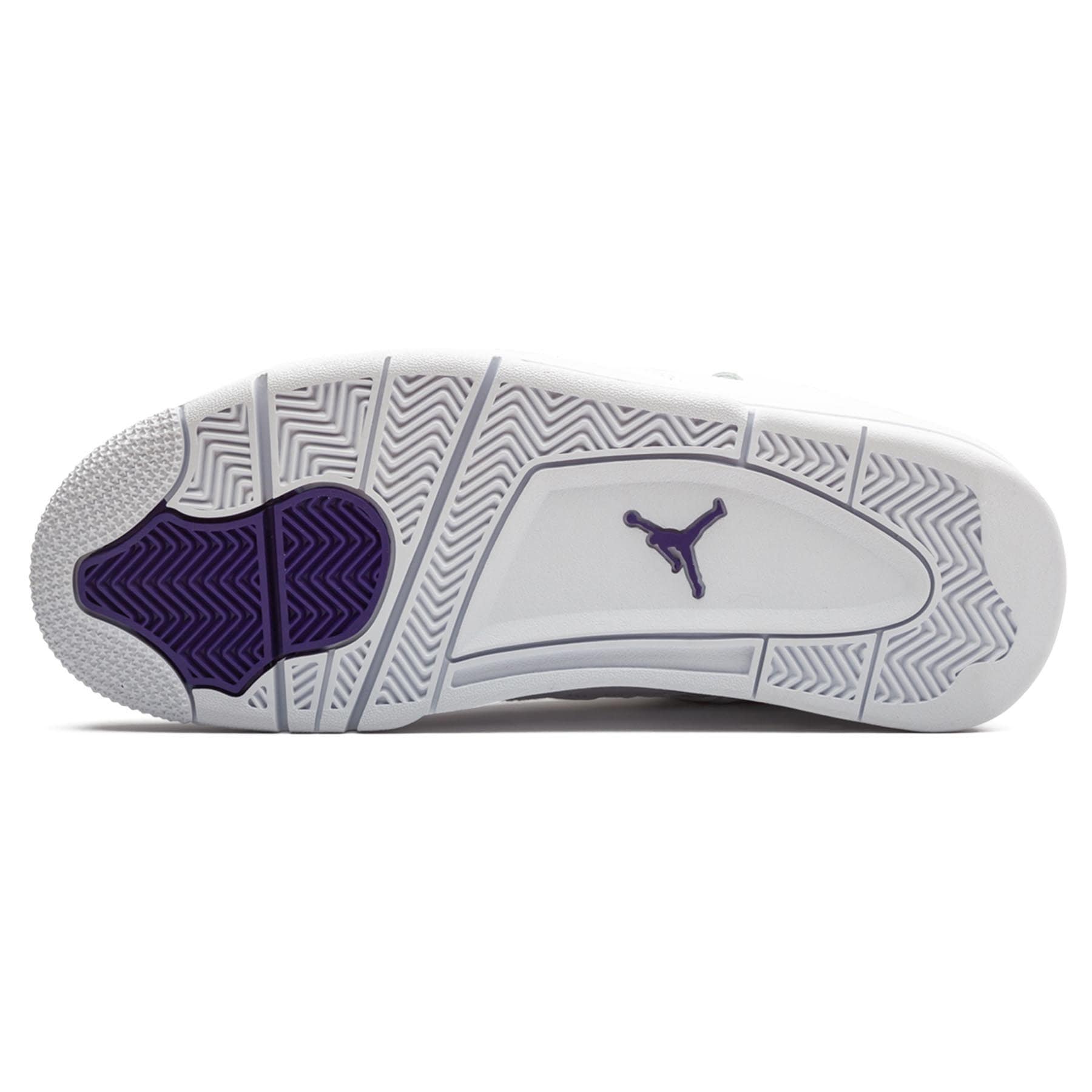 Air Jordan 4 Retro 'Purple Metallic' — UK 3 | EU 35.5 | US 3.5 — Detail View