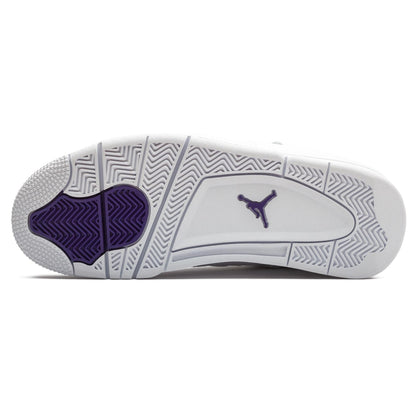 Air Jordan 4 Retro 'Purple Metallic' — UK 3 | EU 35.5 | US 3.5 — Detail View