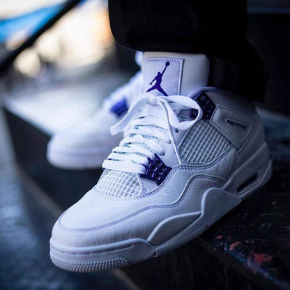 Air Jordan 4 Retro 'Purple Metallic' — UK 3 | EU 35.5 | US 3.5 — Alternate View 7