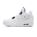 Air Jordan 4 Retro GS 'Purple Metallic' — UK 13.5 | EU 32 | US 1Y — Front View