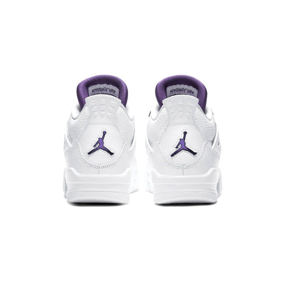 Air Jordan 4 Retro GS 'Purple Metallic' — UK 13.5 | EU 32 | US 1Y — Top View