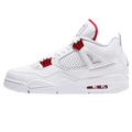 Air Jordan 4 Retro 'Red Metallic' — UK 3 | EU 35.5 | US 3.5 — Front View