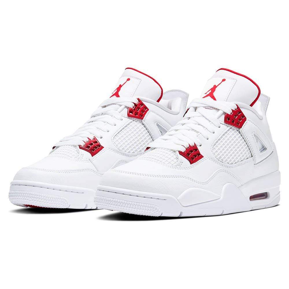 Air Jordan 4 Retro 'Red Metallic' — UK 3 | EU 35.5 | US 3.5 — Side View