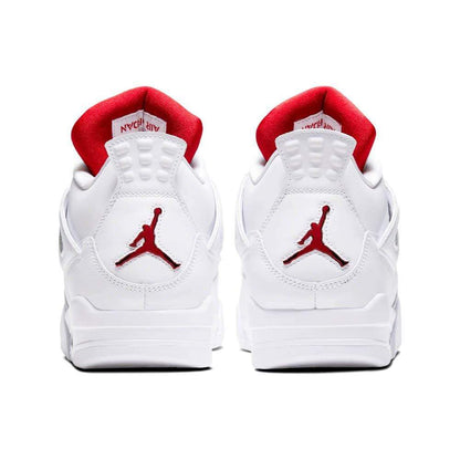 Air Jordan 4 Retro 'Red Metallic' — UK 3 | EU 35.5 | US 3.5 — Top View