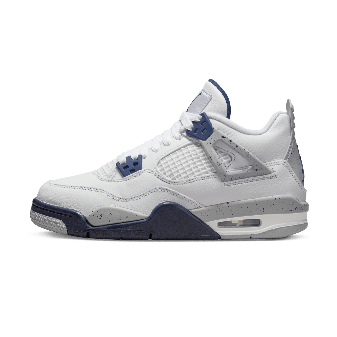 Air Jordan 4 Retro GS 'Midnight Navy' — UK 13.5 | EU 32 | US 1Y — Front View