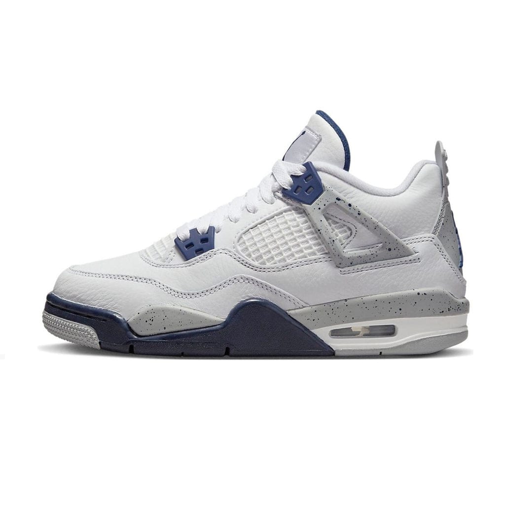 Air Jordan 4 Retro Midnight Navy GS — 3 UK — Front View