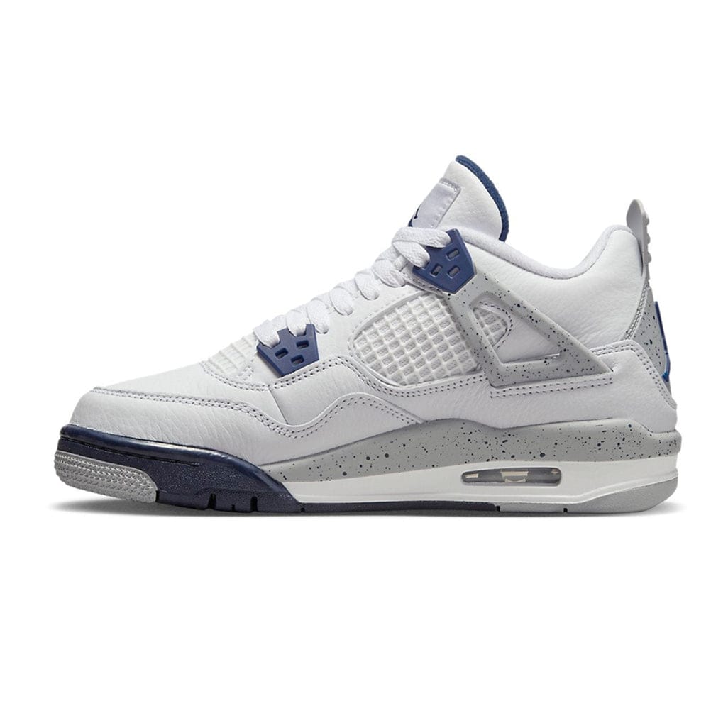 Air Jordan 4 Retro Midnight Navy GS — 3 UK — Side View