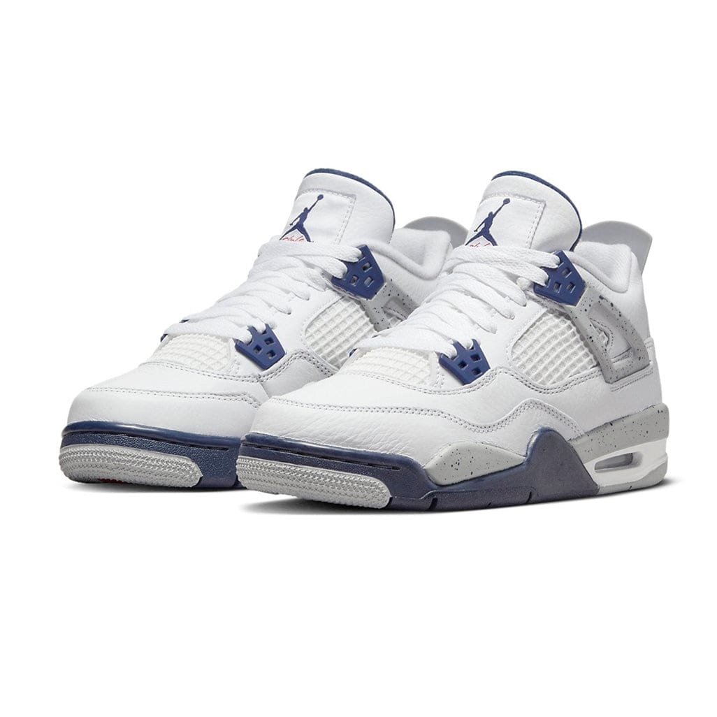 Air Jordan 4 Retro Midnight Navy GS — 3 UK — Back View