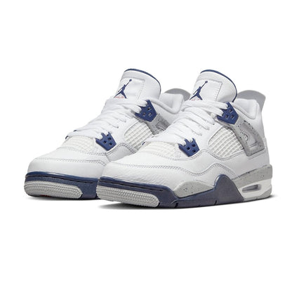 Air Jordan 4 Retro Midnight Navy GS — 3 UK — Back View