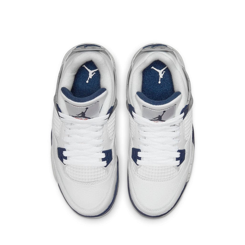 Air Jordan 4 Retro Midnight Navy GS — 3 UK — Top View