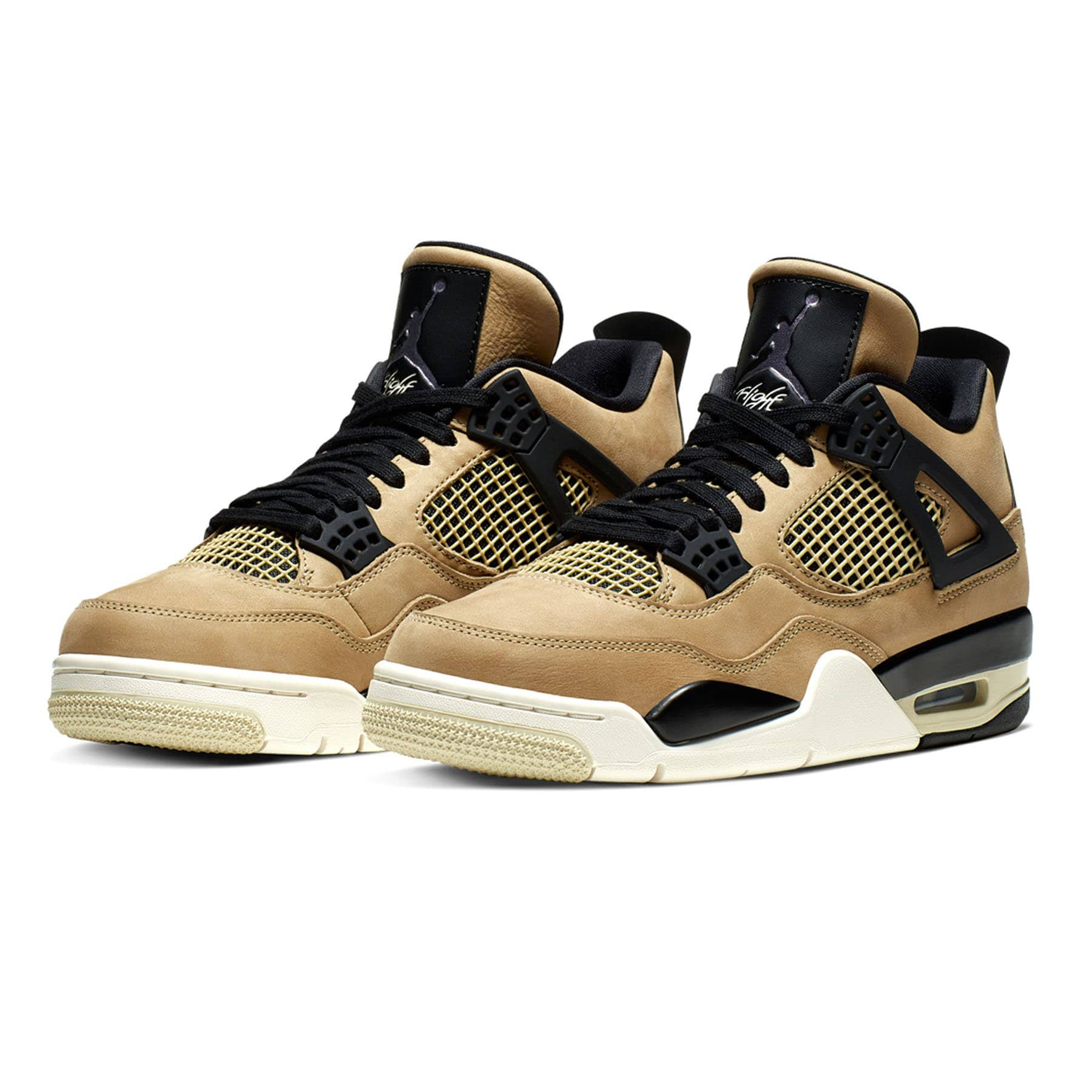 Air Jordan 4 Retro Wmns 'Mushroom' — UK 2.5 | EU 35.5 | US 5 — Side View