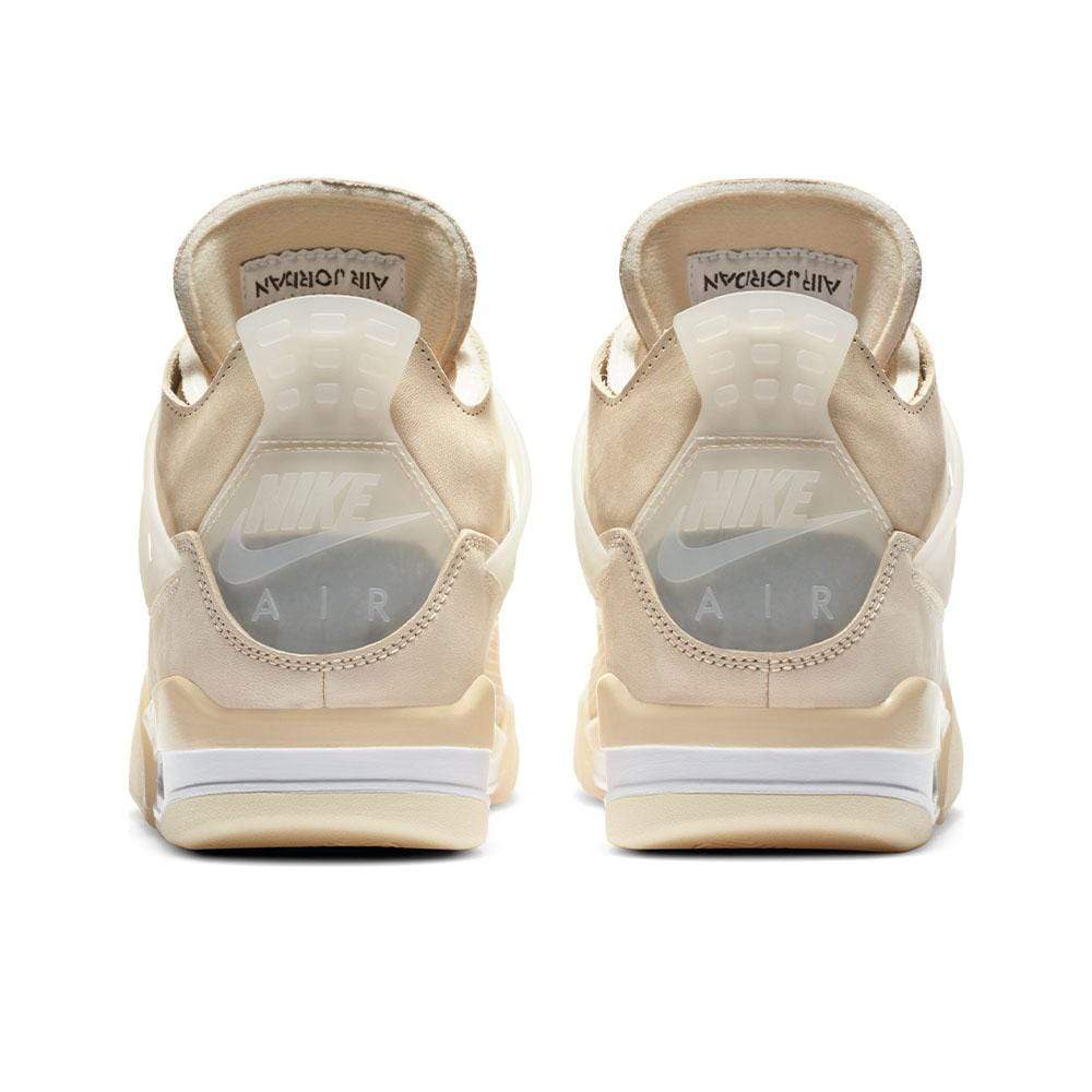 OFF-WHITE x Wmns Air Jordan 4 SP 'Sail' — UK 2.5 | EU 35.5 | US 5 — Detail View