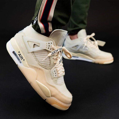 OFF-WHITE x Wmns Air Jordan 4 SP 'Sail' — UK 2.5 | EU 35.5 | US 5 — Alternate View 7