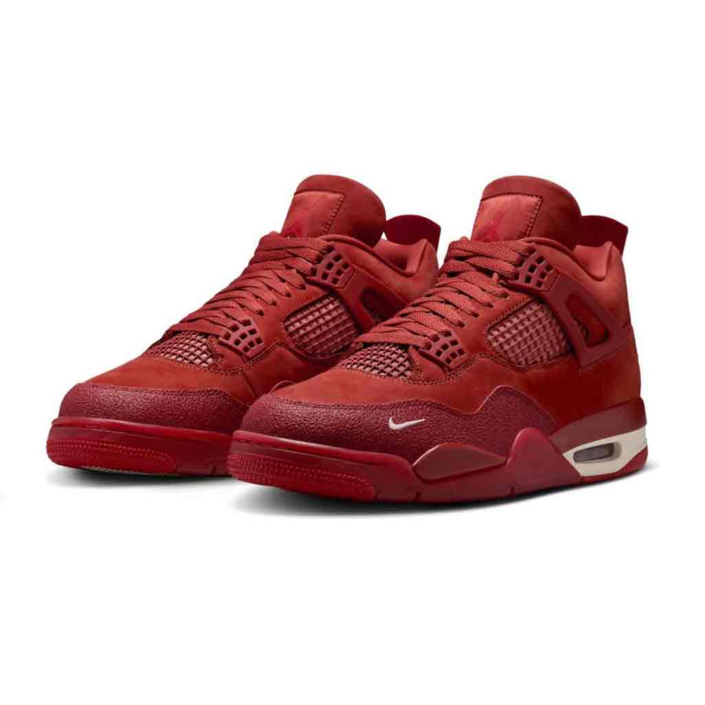 Air Jordan 4 Retro OG SP Nigel Sylvester Brick by Brick — 3 UK — Back View