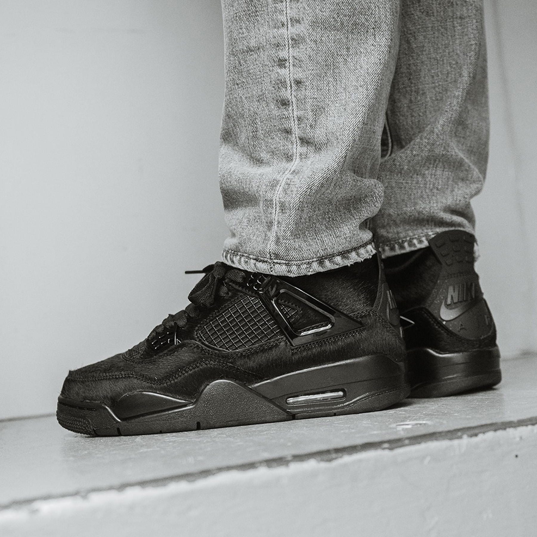 Olivia Kim x Air Jordan 4 Wmns Retro 'No Cover' — UK 2.5 | EU 35.5 | US 5 — Lifestyle View