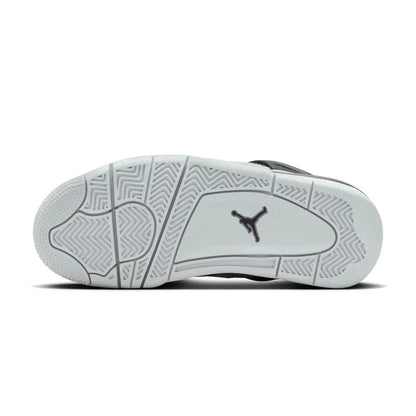 Jordan 4 Retro Platinum Gold (GS) — 3 UK — Lifestyle View