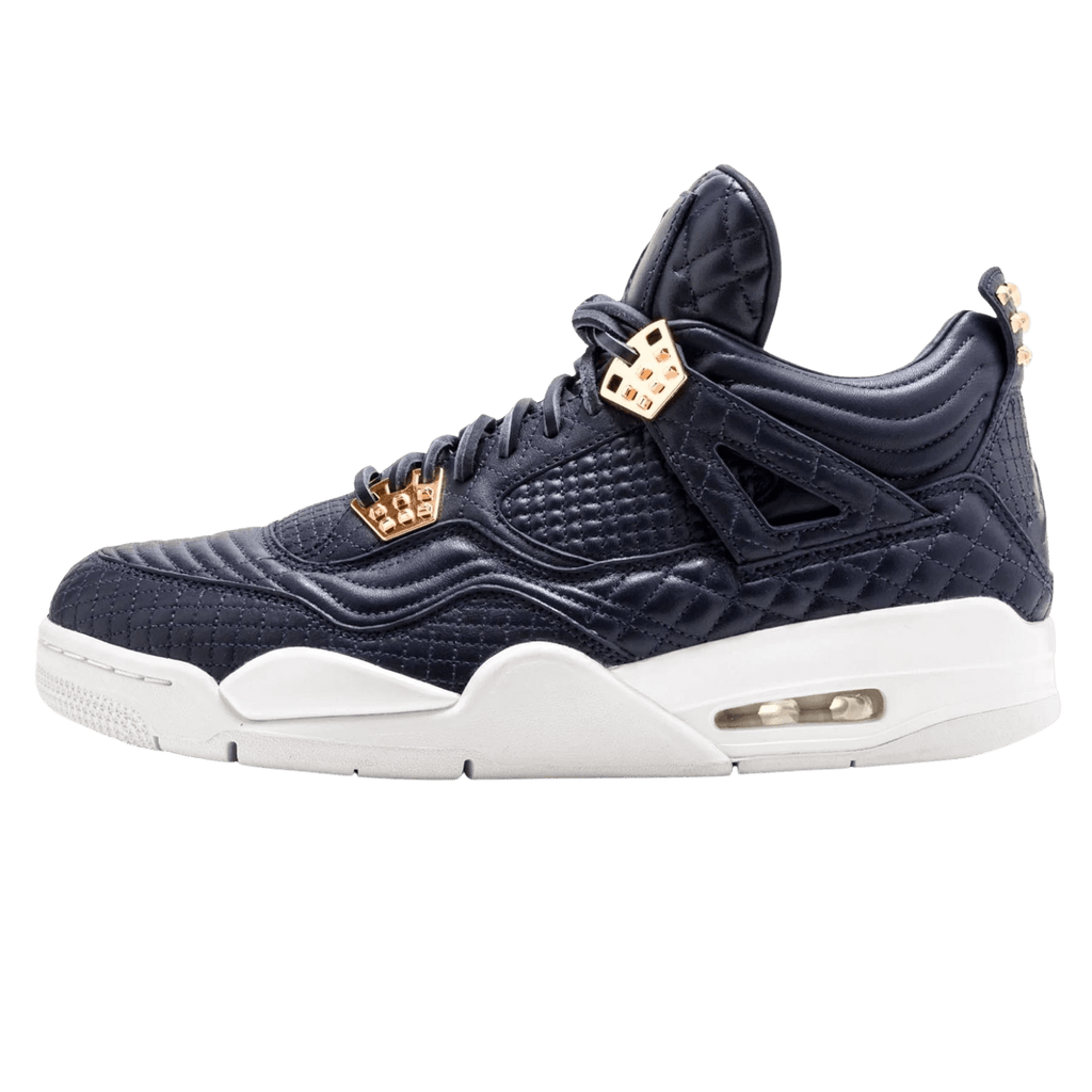 Air Jordan 4 Retro PRM 'Obsidian' — UK 3 | EU 35.5 | US 3.5 — Front View
