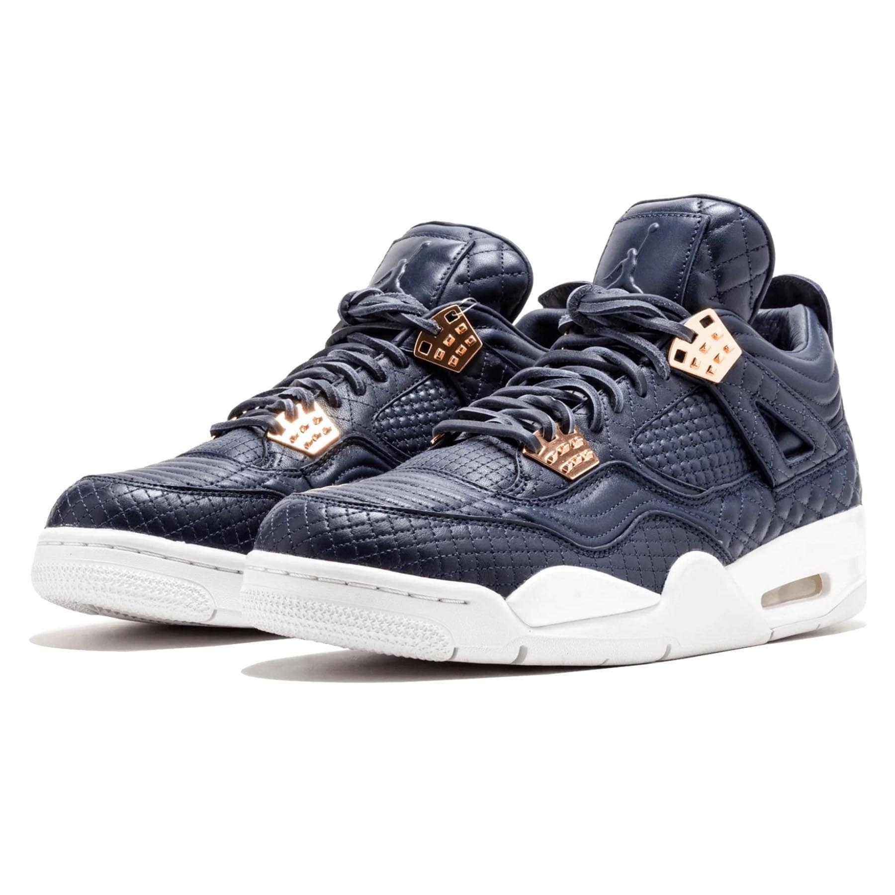Air Jordan 4 Retro PRM 'Obsidian' — UK 3 | EU 35.5 | US 3.5 — Side View