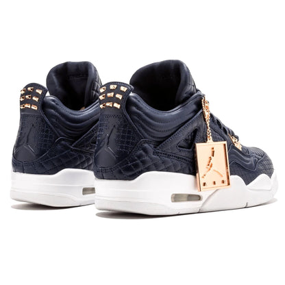 Air Jordan 4 Retro PRM 'Obsidian' — UK 3 | EU 35.5 | US 3.5 — Back View