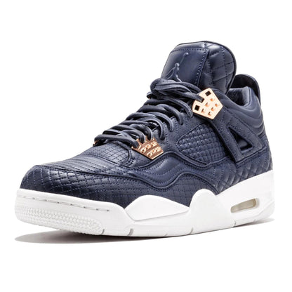 Air Jordan 4 Retro PRM 'Obsidian' — UK 3 | EU 35.5 | US 3.5 — Top View