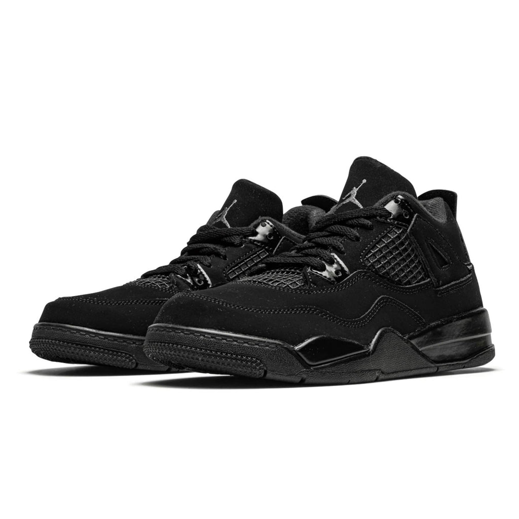 Air Jordan 4 Retro PS 'Black Cat' 2020 — UK 0C | EU 15 | US 0C — Side View