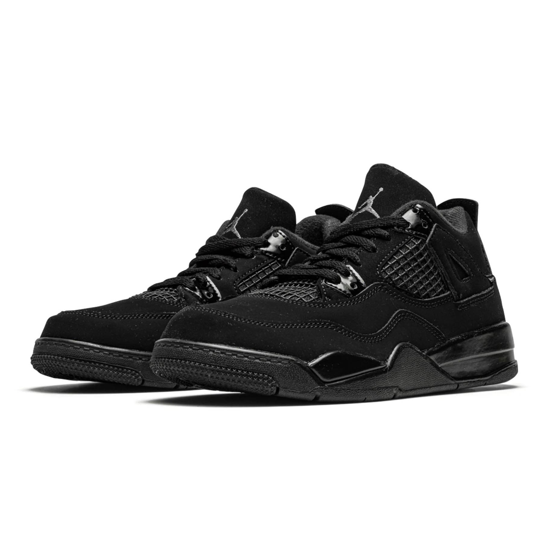 Air Jordan 4 Retro PS 'Black Cat' 2020 — UK 0C | EU 15 | US 0C — Side View